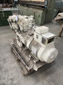 ECC BRF 225 37.5kVA DIESEL ENGINE MARINE GENERATOR, with steel base plate and four cylinder diesel