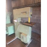 Startrite 24-T-10 VERTICAL BANDSAW, serial no. 88468, 610mm deep-in-throat, lot located at Cochranes