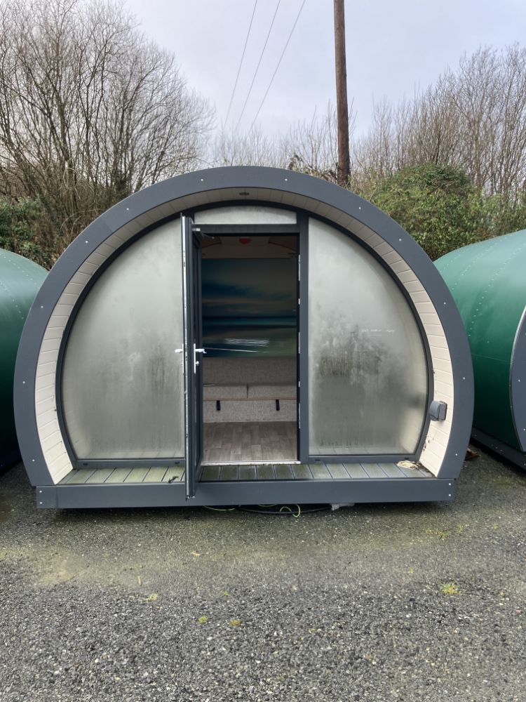 Two Excellent Modern Glamping Pods (One New and Unused and One 2022)