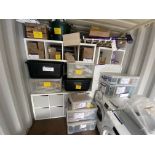 Approx. Six Assorted Multi-Compartment Drawer/ Shelving Units (contents excluded – reserve removal