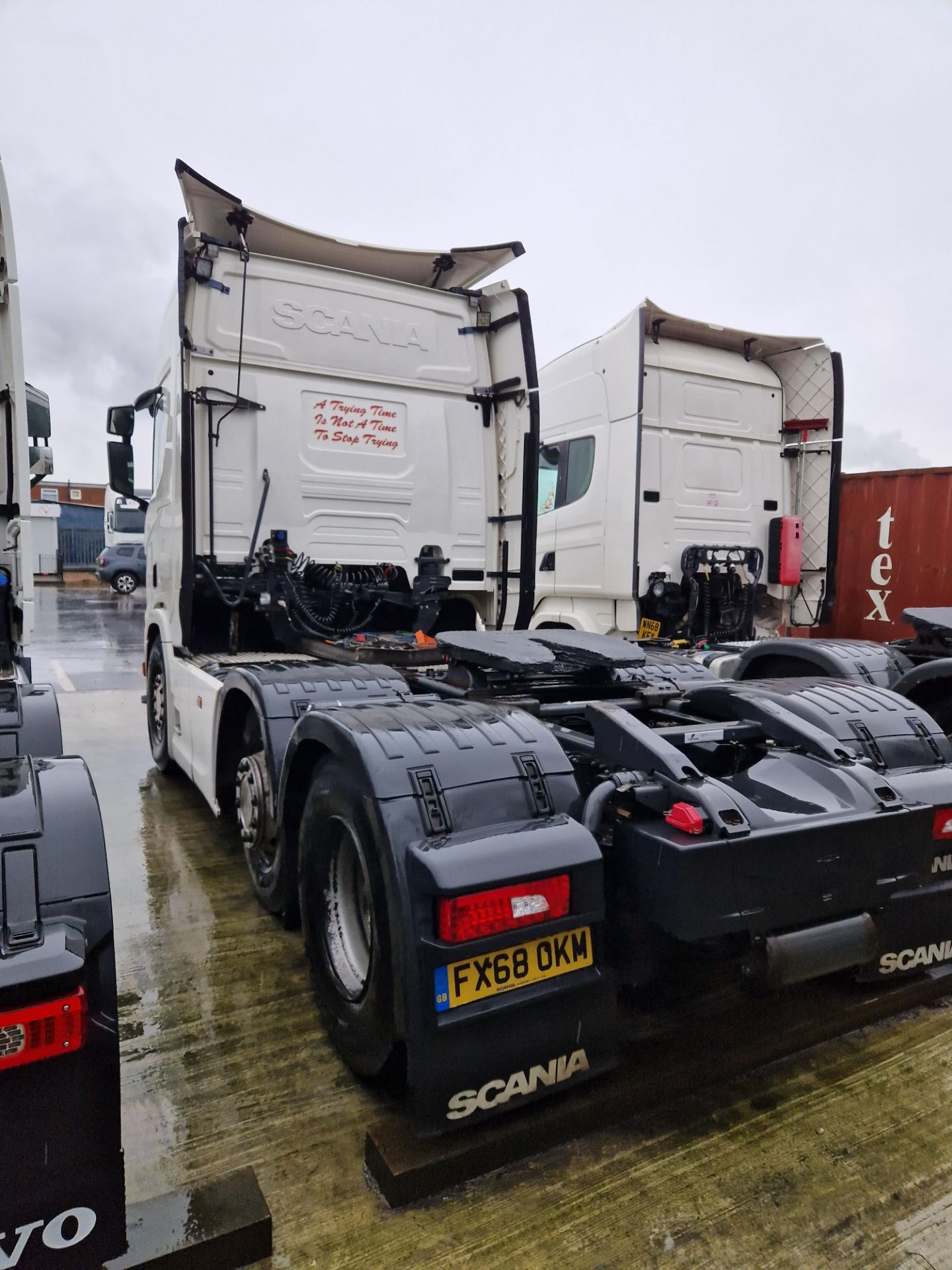 Scania R450 Highline 6x2 Tractor Unit, Registration No. FX68 OKM, Mileage: 662,755KM (at time of - Image 4 of 9