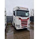 Scania S450 Highline A6x2/2NA Tractor Unit, Registration No. FX18 TDO, Mileage: 663,174KM (at time