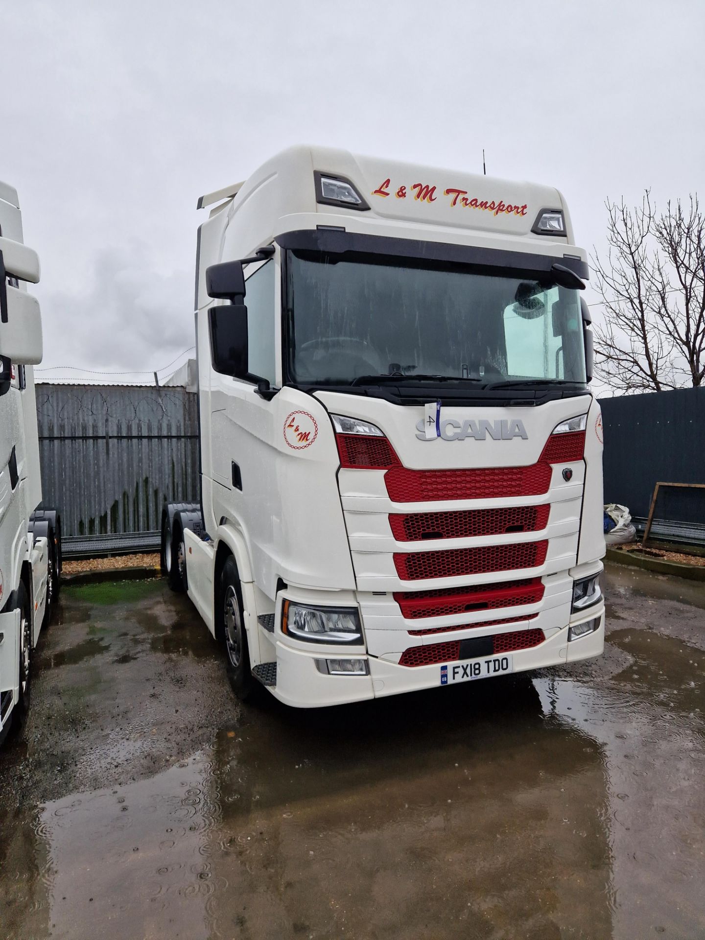 Scania S450 Highline A6x2/2NA Tractor Unit, Registration No. FX18 TDO, Mileage: 663,174KM (at time