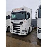 Scania S450 Highline A6x2/2NA Tractor Unit, Registration No. FX18 TDU, Mileage: 687,370KM (at time