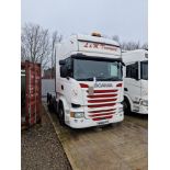 Scana R450 6x2 Tractor Unit, Registration No. WN66 KFX, Mileage: 787,000KM (at time of listing),