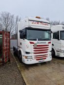 Scana R450 6x2 Tractor Unit, Registration No. WN66 KFX, Mileage: 787,000KM (at time of listing),