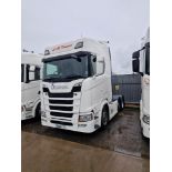 Scania S500 Highline 6x2 Tractor Unit, Registration No. BD68 CTY, Mileage: 526,603KM (at time of