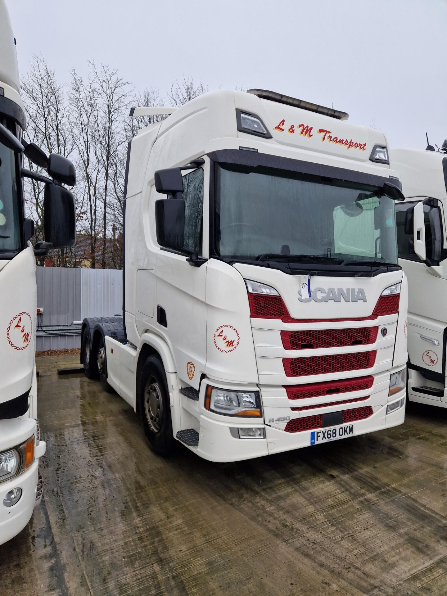 Scania R450 Highline 6x2 Tractor Unit, Registration No. FX68 OKM, Mileage: 662,755KM (at time of - Image 2 of 9