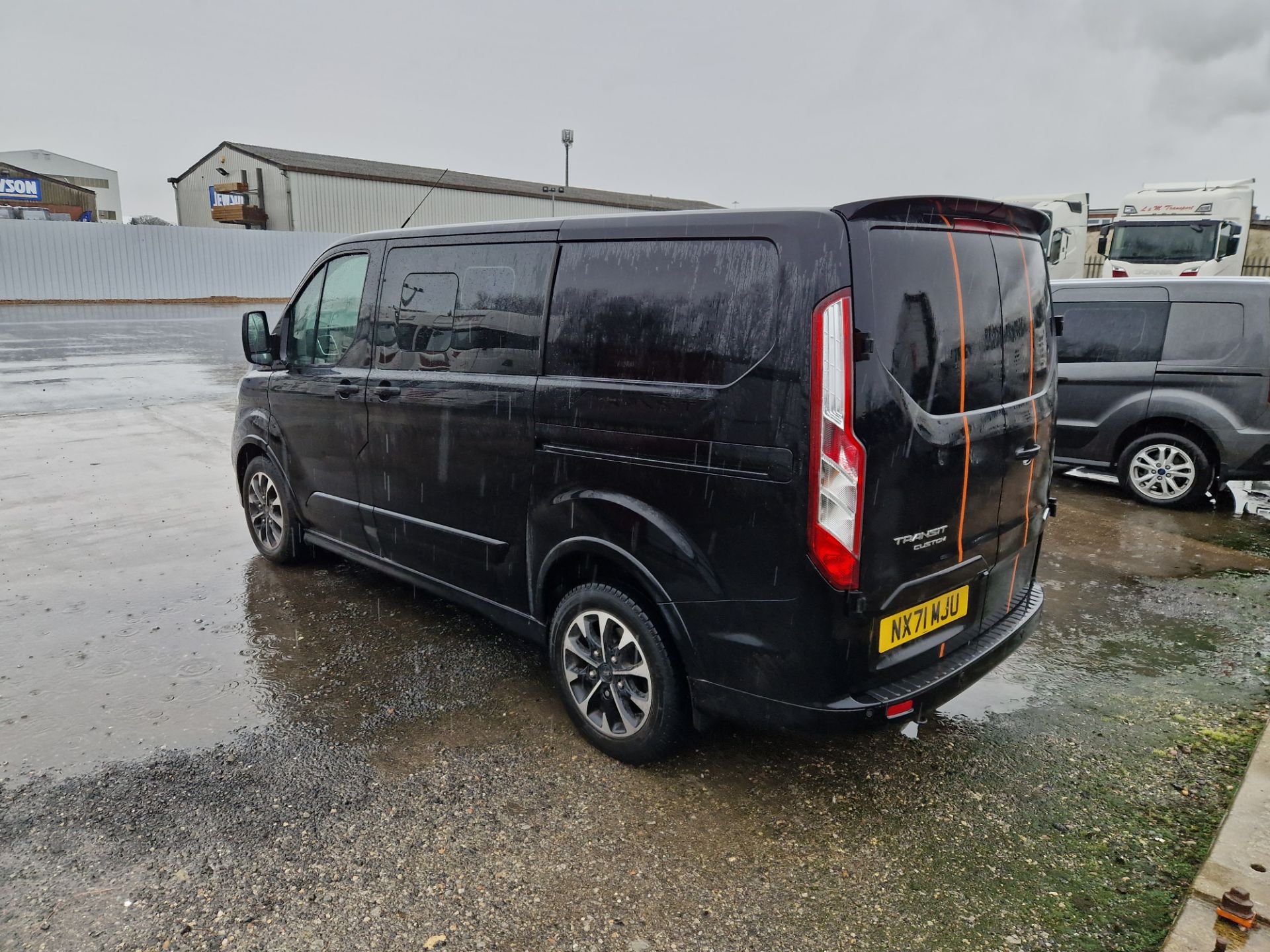 Ford Transit Custom 310 L1 Sport 2.0TDCI 185ps Low Roof Crew Cab Van, Registration No. NX71 MJU, - Image 3 of 8