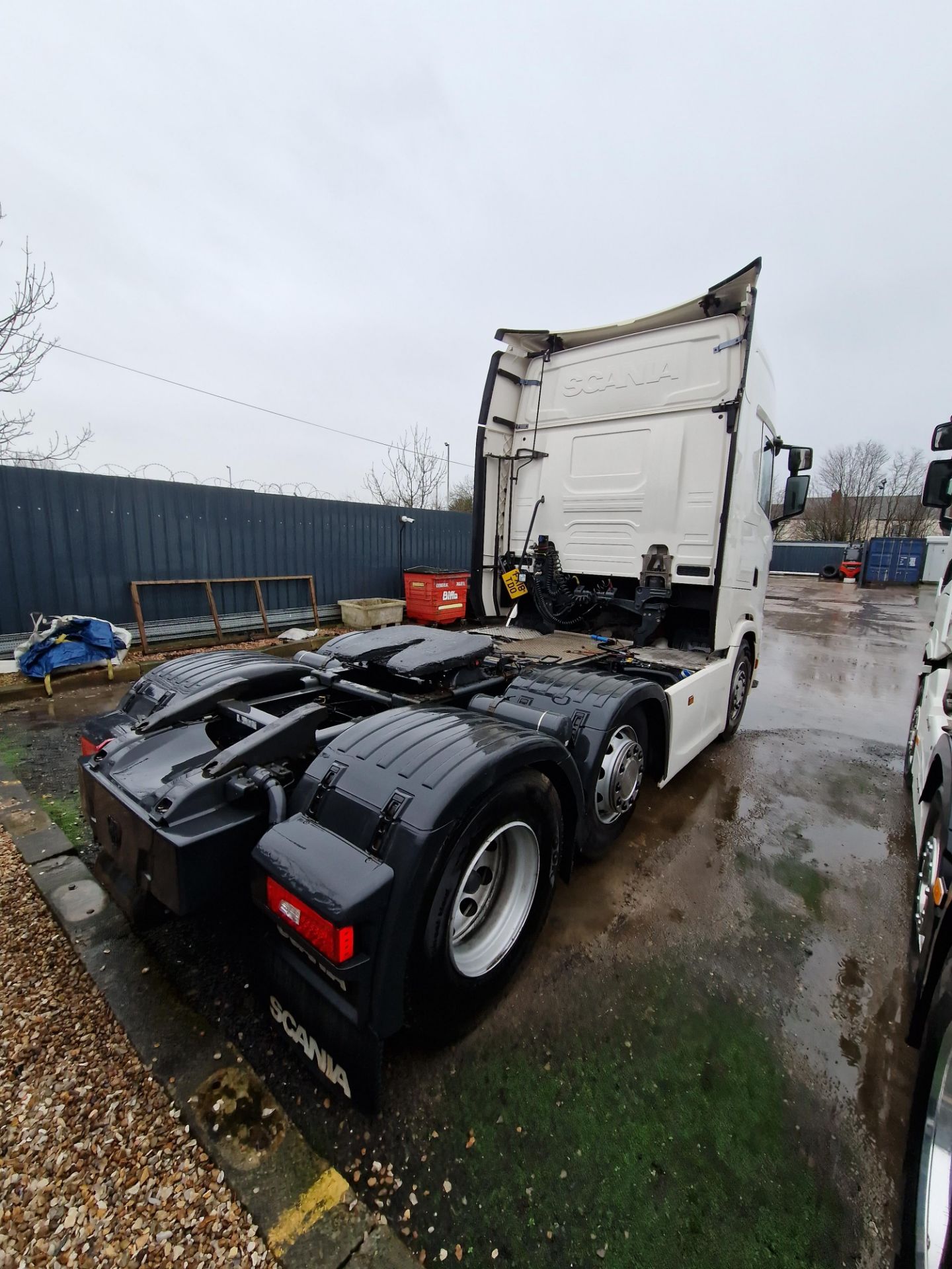 Scania S450 Highline A6x2/2NA Tractor Unit, Registration No. FX18 TDO, Mileage: 663,174KM (at time - Image 4 of 9