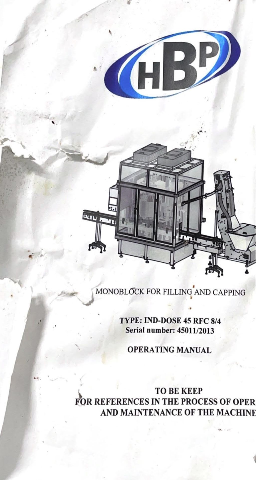 Index-6 IND-DOSE 45 RFC 8/4 MILK BOTTLING LINE, serial no. 45011, year of manufacture 2013, ( - Image 31 of 39