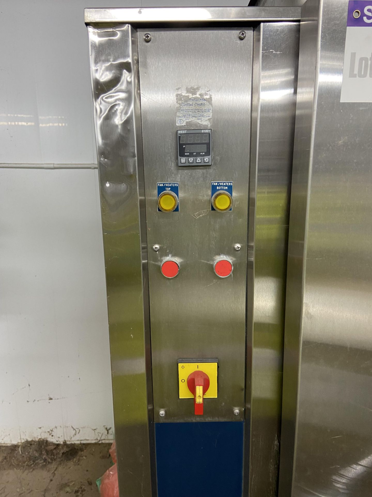 Rational CD201 CLOTTED CREAM HEATER/ OVEN, with multi-tray mobile rack, serial no. 20192031103, with - Image 2 of 7