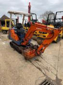 Kubota KH41 TRACKED EXCAVATOR, serial no. 11004, indicated hours 1520 (at time of listing) with