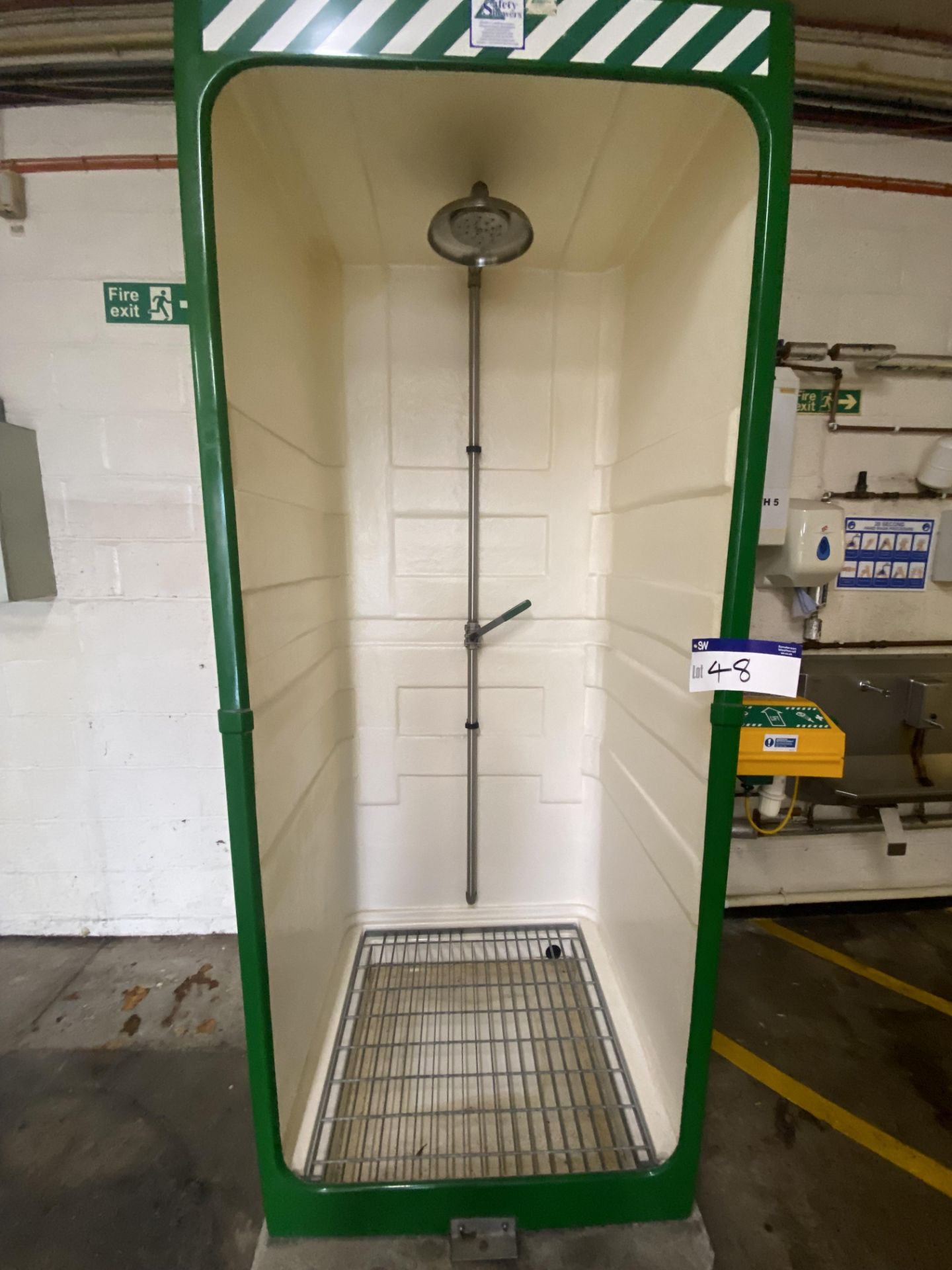 Safety Showers Safety Shower Cubicle Please read the following important notes:- Fork Lifts and - Image 3 of 3