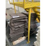 Brown Carpet Tiles, on one pallet, each approx. 500mm x 500mm Please read the following important