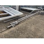 Five Stainless Steel Pipes, each approx. 50mm outside dia., mainly approx. 6m long Please read the