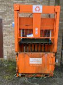 Waste Baling Machine Please read the following important notes:- Fork Lifts and Telehandlers on site
