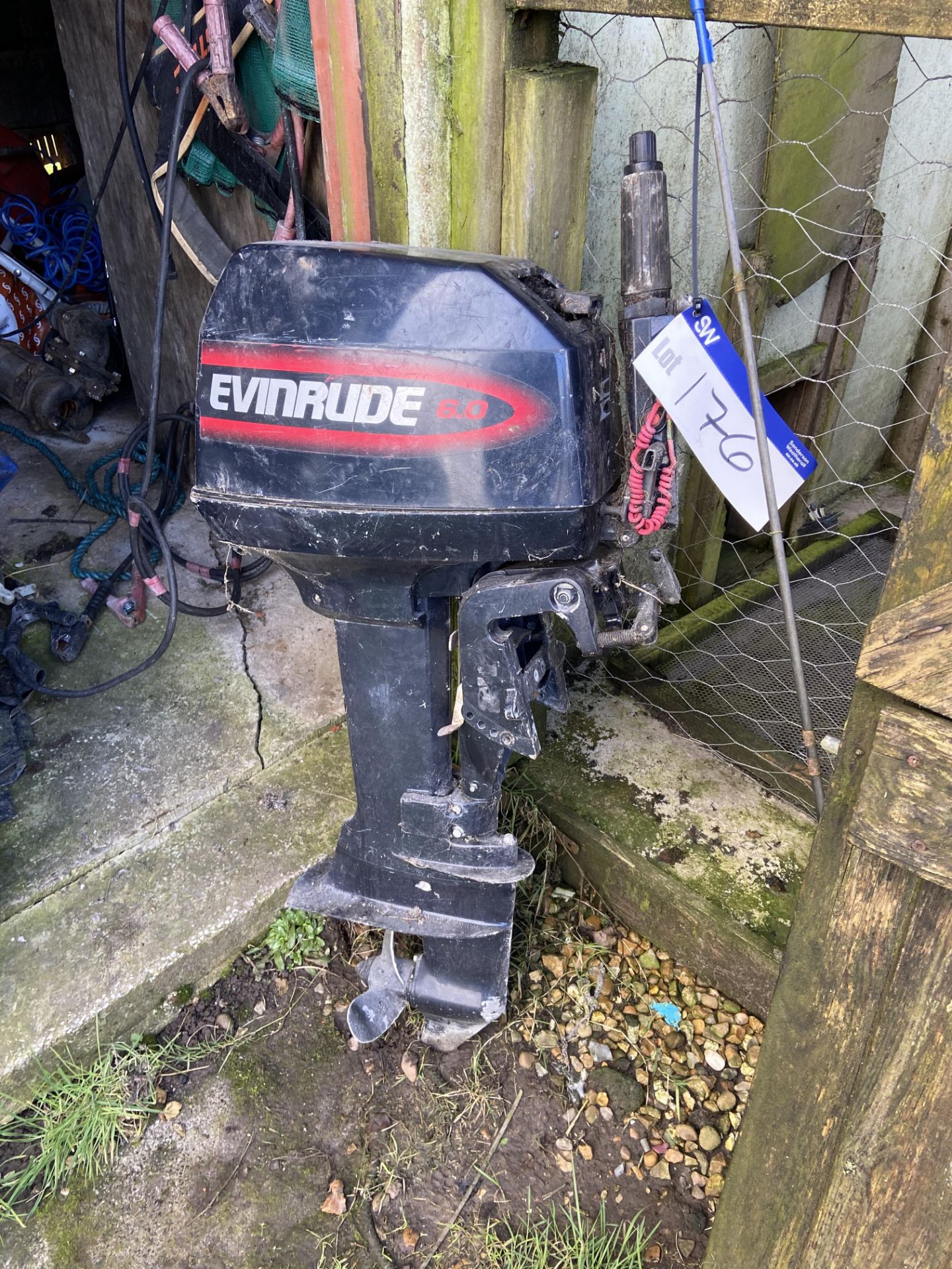 Evinrude 6.0 Outboard Engine Please read the following important notes:- Free loading will be