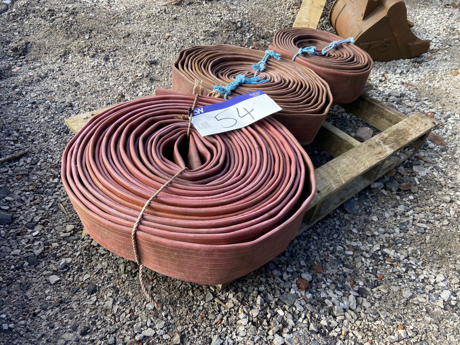 Three Lay Flat Hoses, 100mm, 47.5m long overall Please read the following important notes:- Free - Bild 2 aus 2