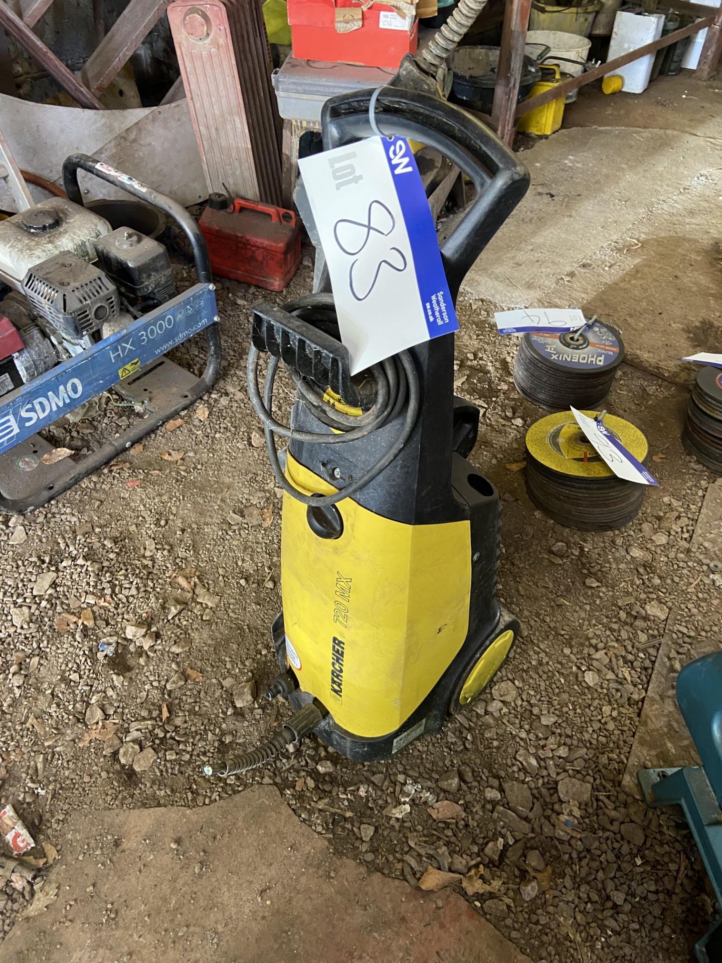 Karcher 720MX Pressure Washer, 240V (requires new hose) Please read the following important
