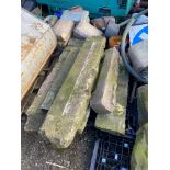 Assorted Stone Sills, as set out Please read the following important notes:- Free loading will be