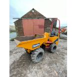 Thwaites 1 tonne ARTICULATED HIGH LIFT DUMPER, VIN SLCM201ZZ402A5734, year of manufacture 2004, mass