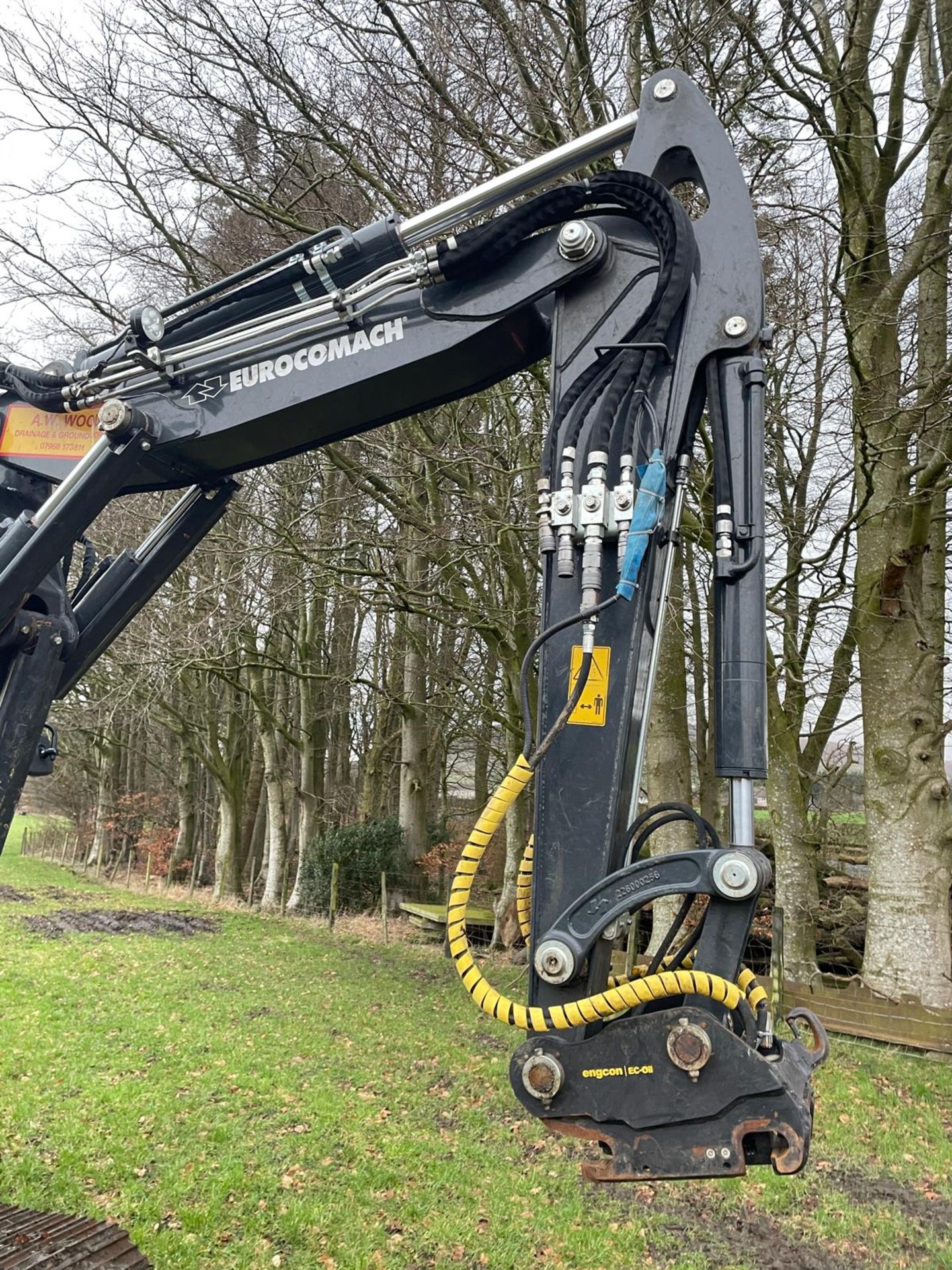 2022 Eurocomach 65TR 6200kg TRACKED EXCAVATOR, serial no. GM20691, year of manufacture 2022, 45.0kW, - Bild 16 aus 19