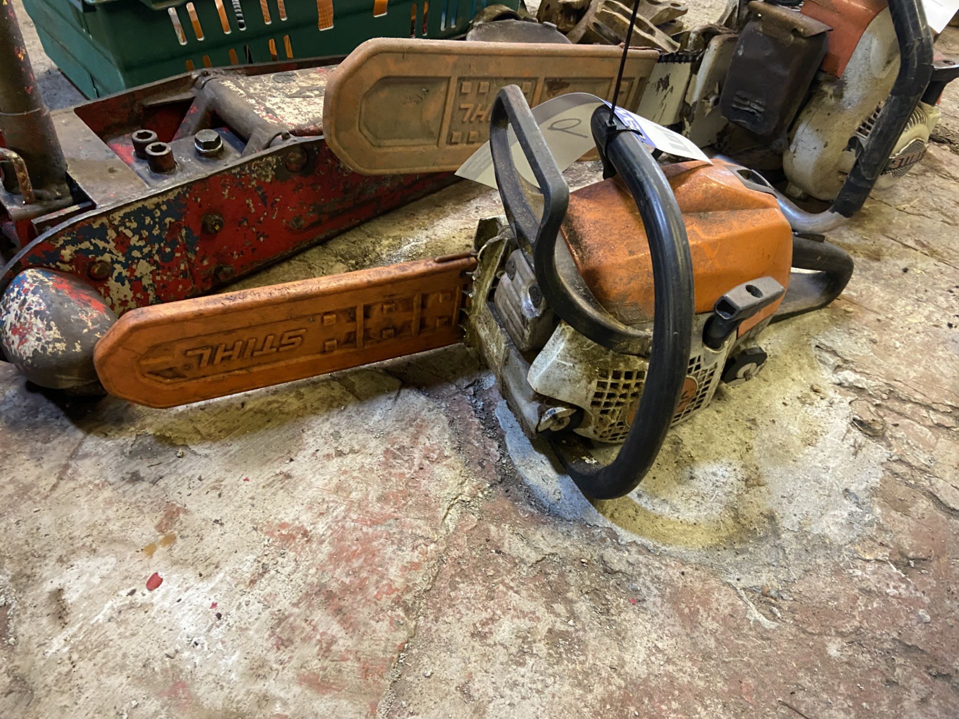 Stihl MS171 Petrol Engine Chainsaw Please read the following important notes:- Free loading will