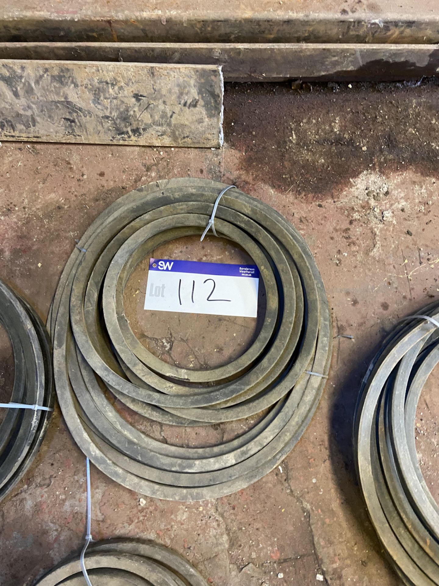 Two Fenner SPC7500 V-Belts Please read the following important notes:- Free loading will be given