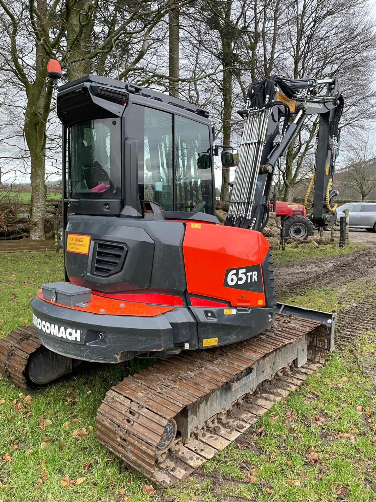 2022 Eurocomach 65TR 6200kg TRACKED EXCAVATOR, serial no. GM20691, year of manufacture 2022, 45.0kW, - Image 8 of 19