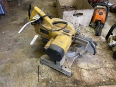 DeWalt Bench Mitre Saw, 240V Please read the following important notes:- Free loading will be