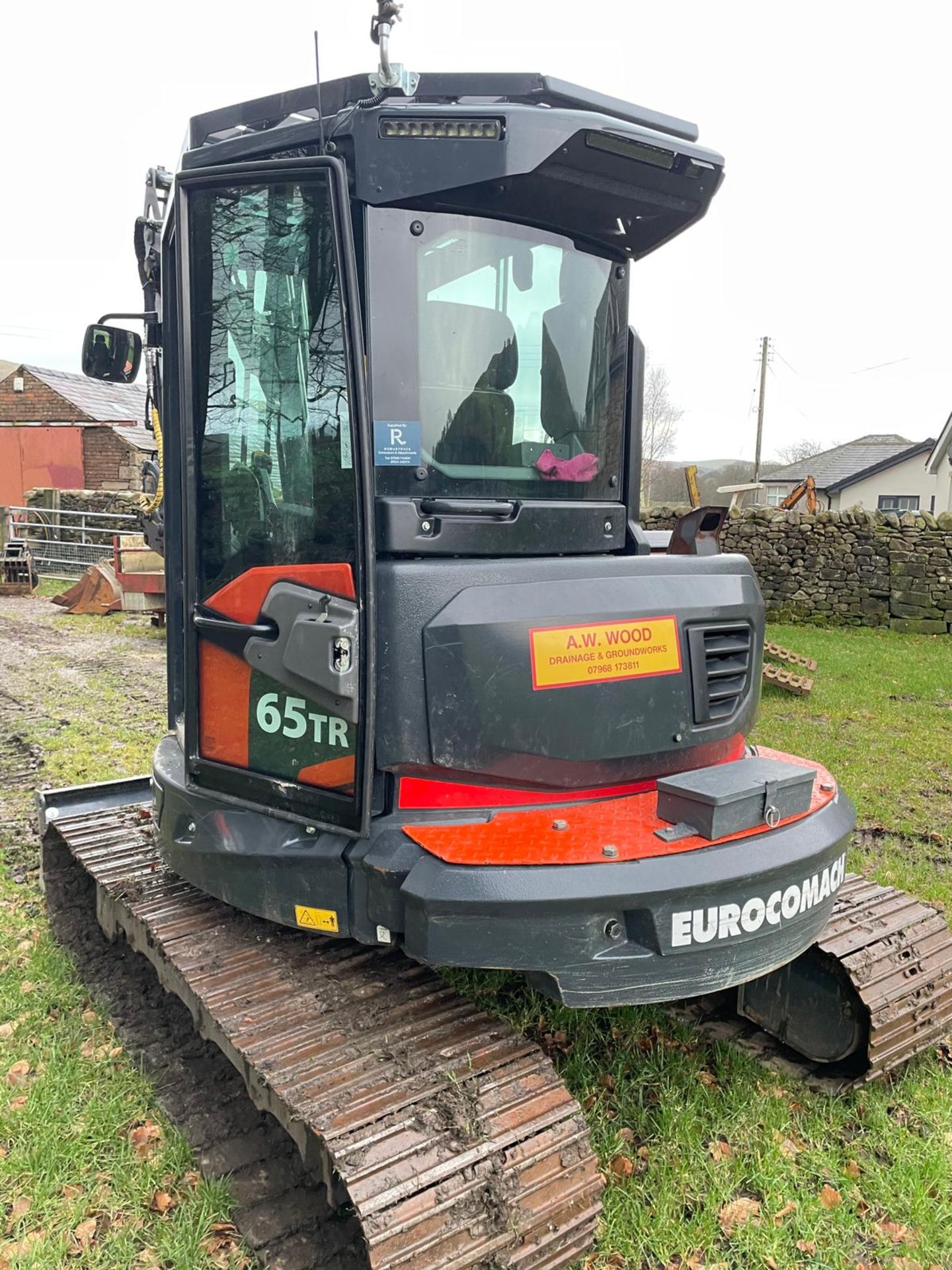 2022 Eurocomach 65TR 6200kg TRACKED EXCAVATOR, serial no. GM20691, year of manufacture 2022, 45.0kW, - Image 9 of 19