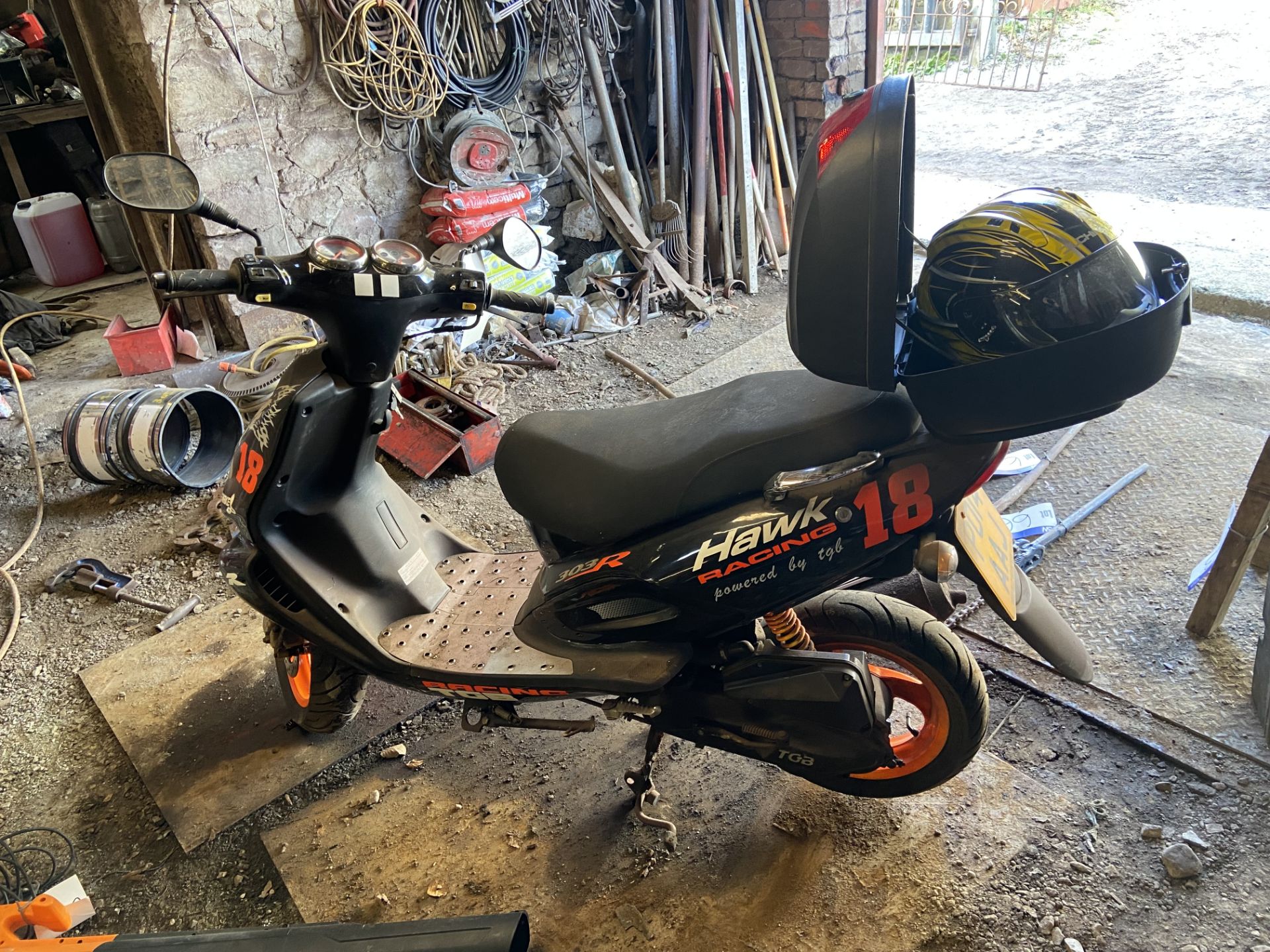 Taiwan Golden Bee 303R 50cc MOPED, registration no. PO14 AAJ, date ...
