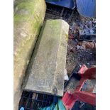 Five Sided Coping Stone, approx. 840mm x 300mm x 160mm high Please read the following important