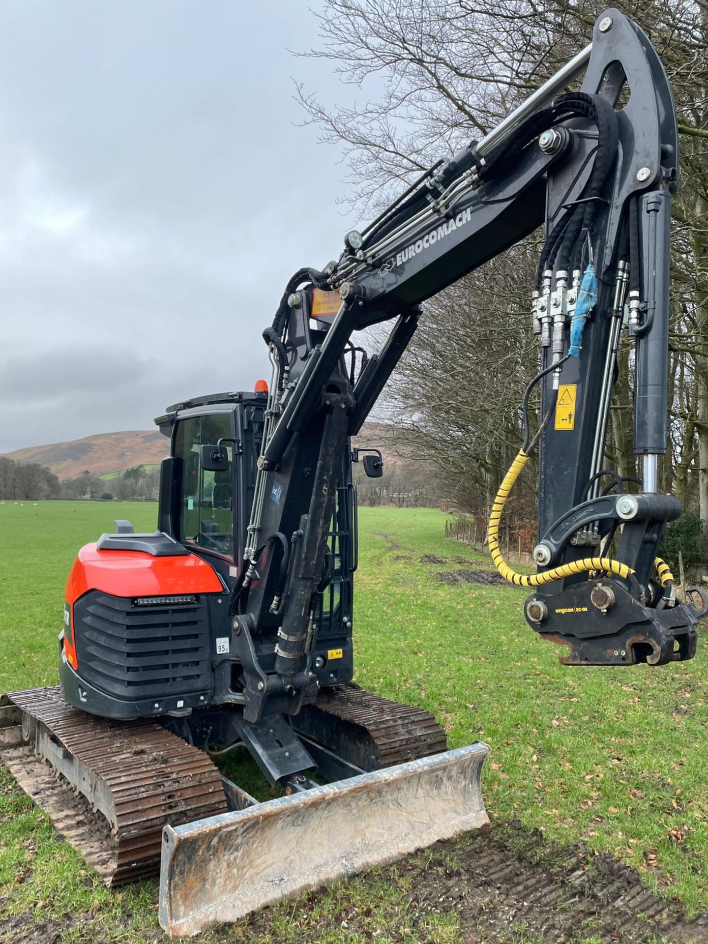 2022 Eurocomach 65TR 6200kg TRACKED EXCAVATOR, serial no. GM20691, year of manufacture 2022, 45.0kW, - Image 6 of 19