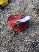 Two Lay Flat Hoses, approx. 24m long overall, 65mm Please read the following important notes:-