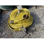 Two Lay Flat Hoses, approx. 40m long overall, 80mm Please read the following important notes:-
