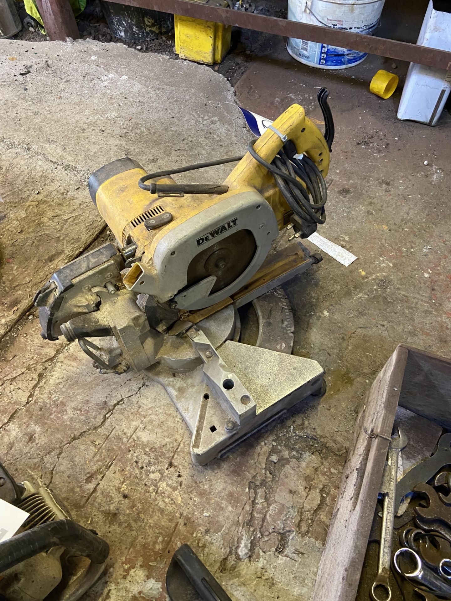 DeWalt Bench Mitre Saw, 240V Please read the following important notes:- Free loading will be - Image 3 of 3