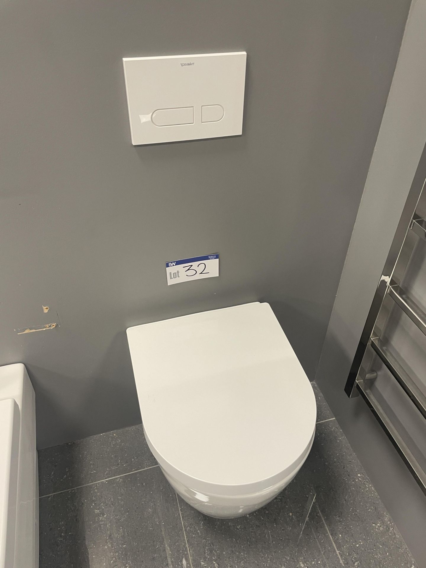 Wall Mounted Toilet Please read the following important notes:- ***Overseas buyers - All lots are