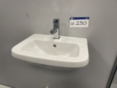 Kohler Basin, with tap, approx. 450mm x 330mm Please read the following important notes:- ***