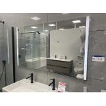 Duravit Wall Mounted Mirror, approx. 1.4m x 800mm Please read the following important notes:- ***