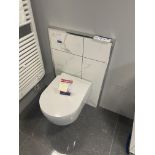 Wall Mounting Toilet, with backboard Please read the following important notes:- ***Overseas