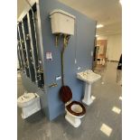 Lefroy Brooks Toilet, with cistern Please read the following important notes:- ***Overseas