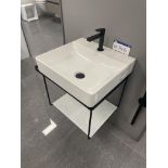 Duravit Basin Unit, with taps, approx. 500mm x 460mm Please read the following important