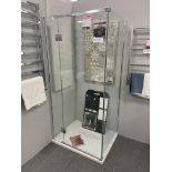 Kudos Pinnacle Eight Shower Enclosure, approx. 1m x 780mm x 2m Please read the following important