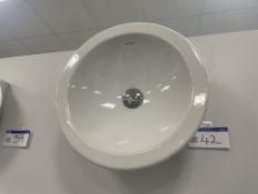 Duravit Basin Please read the following important notes:- ***Overseas buyers - All lots are sold