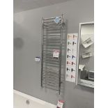 JIS Ashdown Stainless Steel Wall Mounted Towel Radiator, approx. 1.2m x 400mm Please read the