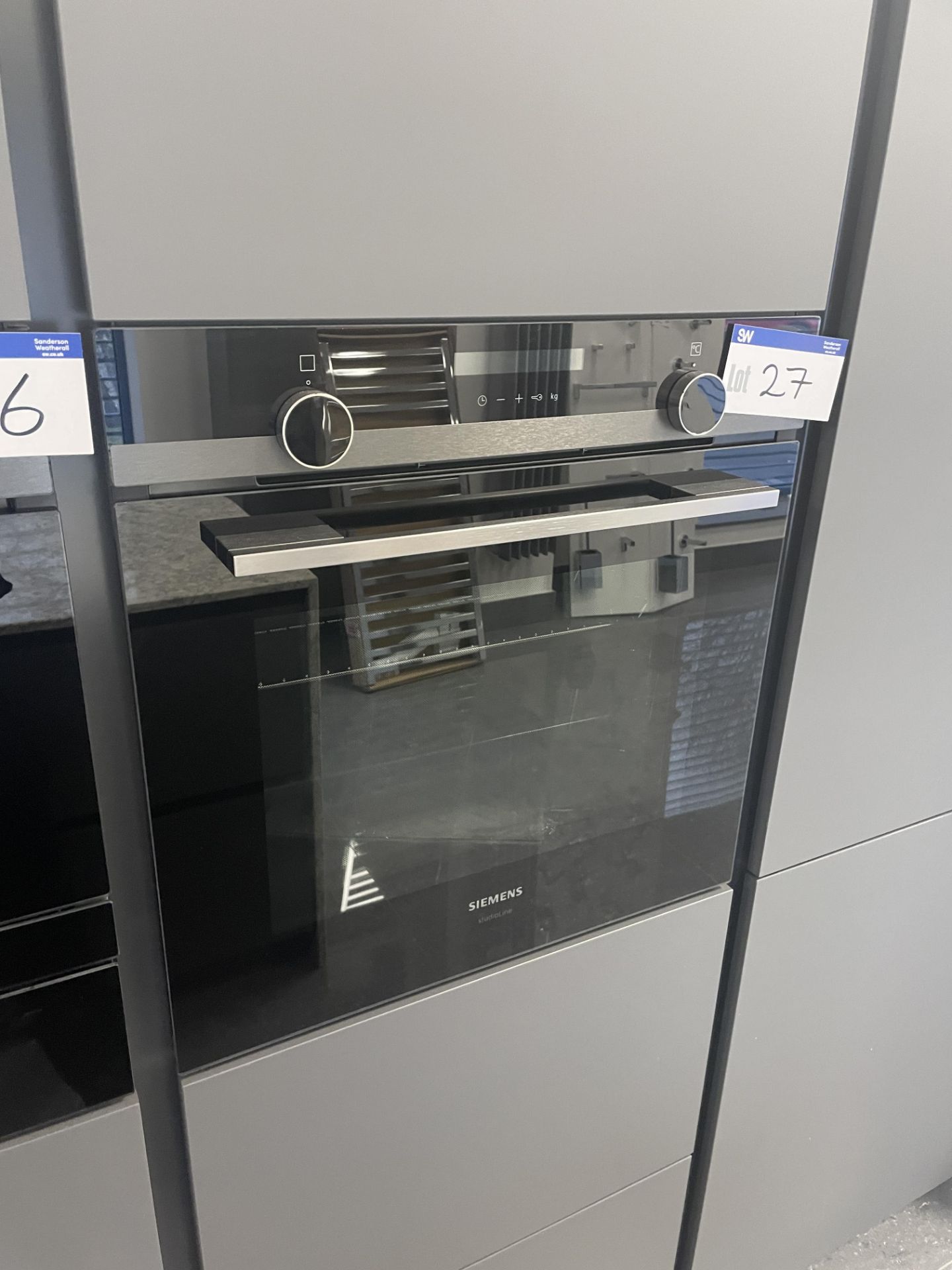 Siemens Studio Line Fan Oven (please note this lot is part of combination lot 27A) Please read the