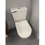 Vitra Integra Toilet, with cistern and wall mounted toilet roll holder Please read the following