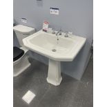 Silverdale Empire Basin, with taps, approx. 710mm x 530mm Please read the following important